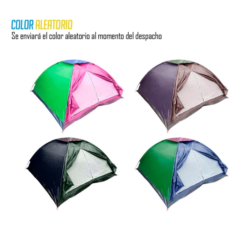 Miniatura 2 de Carpa Camping 4P Semi Impermeable